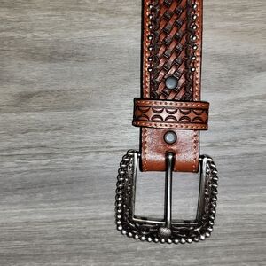 Ariat Brown Genuine Leather Belt